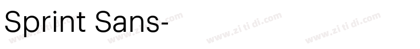 Sprint Sans字体转换 Sprint Sans字体转换